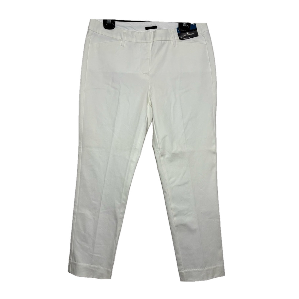 NWT Women's Worthington Ankle Pants Size 10 White
